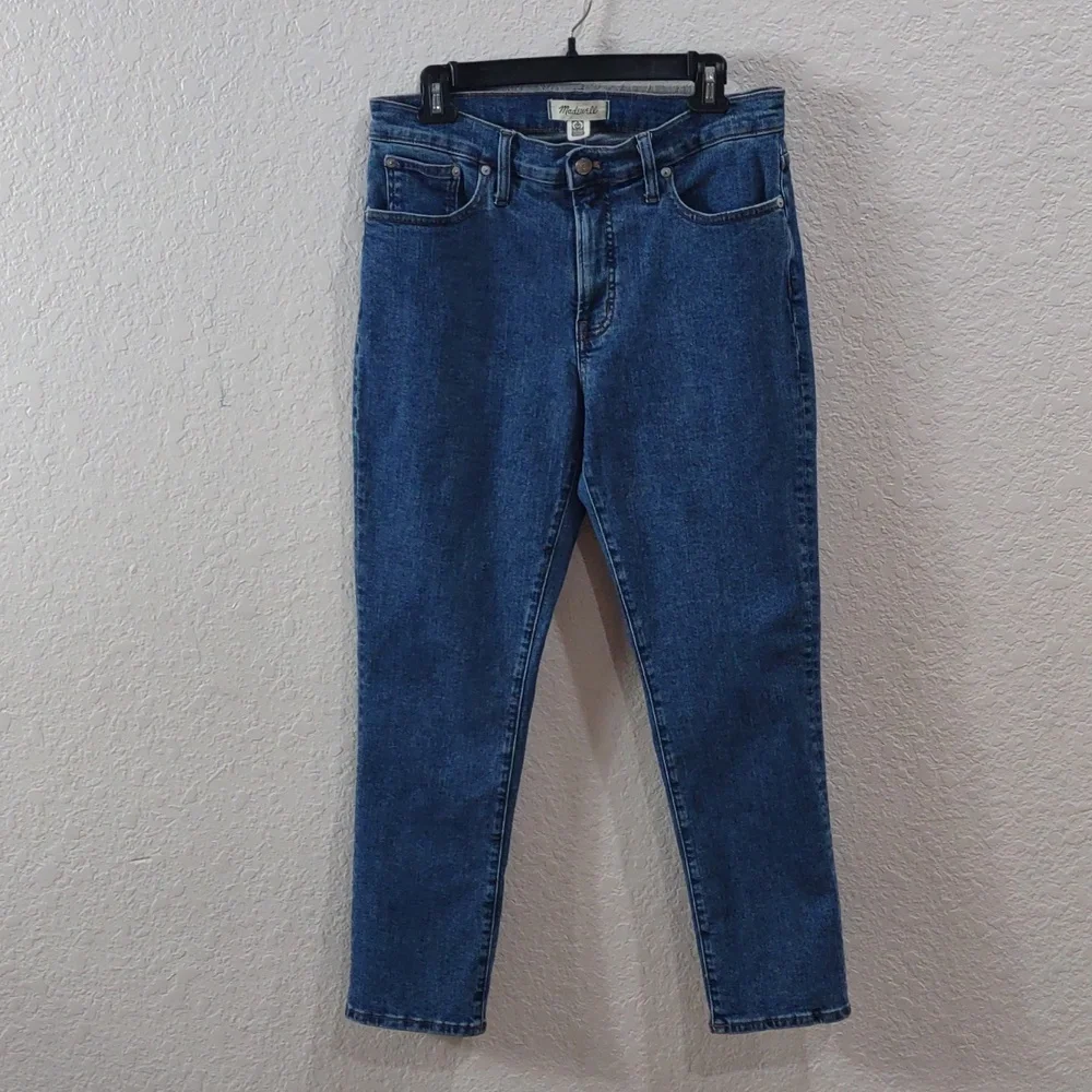 MADEWELL THE MID-RISE PERFECT VINTAGE JEANS. - Picture 1 of 17